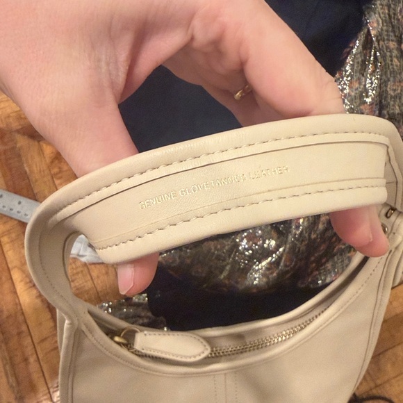 Coach Ergo Cream leather shoulder purse bag - Picture 14 of 15